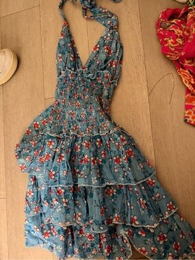 CB Positano mini halter dress